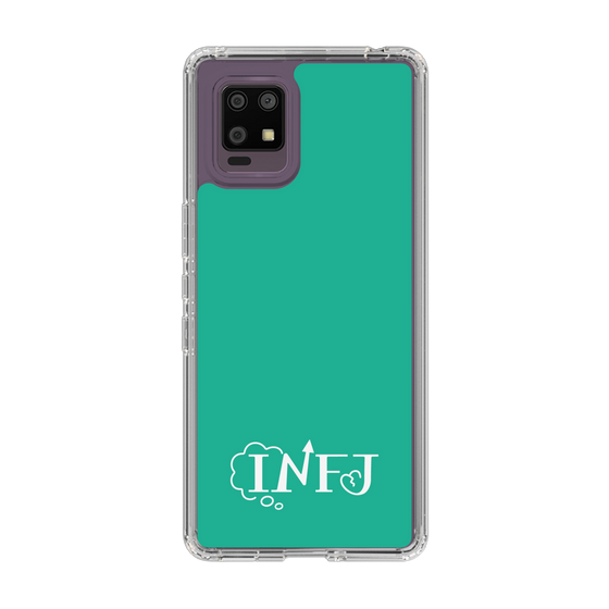 Slim Protection Case［ Original - INFJ Advocate - Alphabet - Green ］