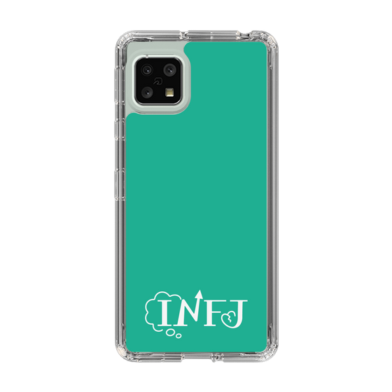 Slim Protection Case［ オリジナル - INFJ 提唱者 - アルファベット - Green ］