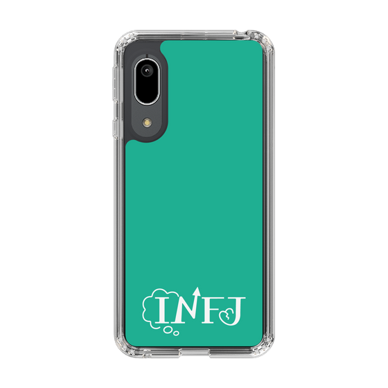 Slim Protection Case［ Original - INFJ Advocate - Alphabet - Green ］