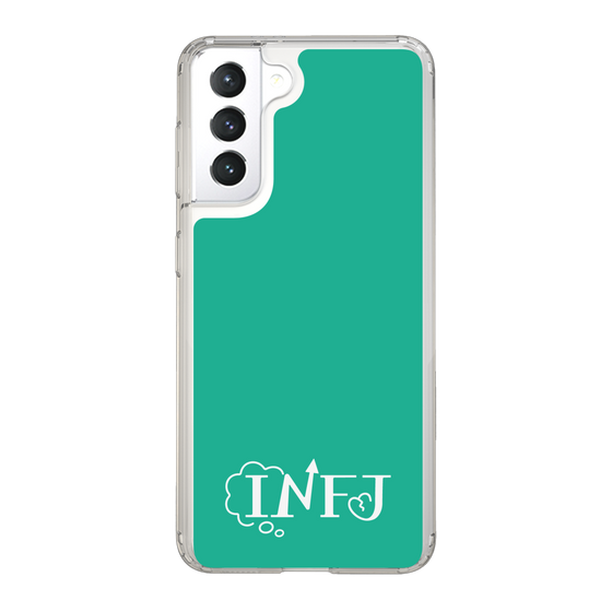 Slim Protection Case［ Original - INFJ Advocate - Alphabet - Green ］