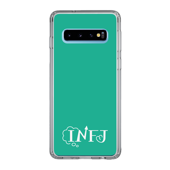 Slim Protection Case［ オリジナル - INFJ 提唱者 - アルファベット - Green ］