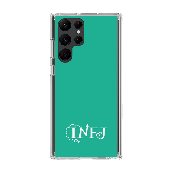 Slim Protection Case［ Original - INFJ Advocate - Alphabet - Green ］