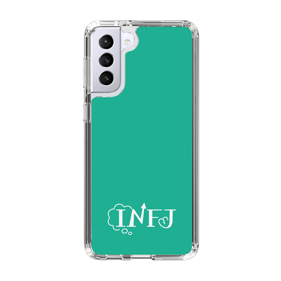 Slim Protection Case［ Original - INFJ Advocate - Alphabet - Green ］