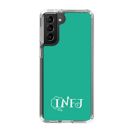 Slim Protection Case［ Original - INFJ Advocate - Alphabet - Green ］