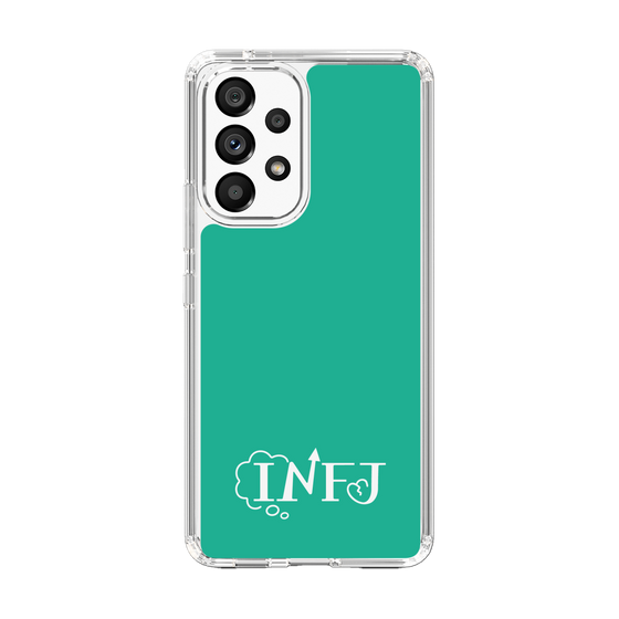 Slim Protection Case［ Original - INFJ Advocate - Alphabet - Green ］