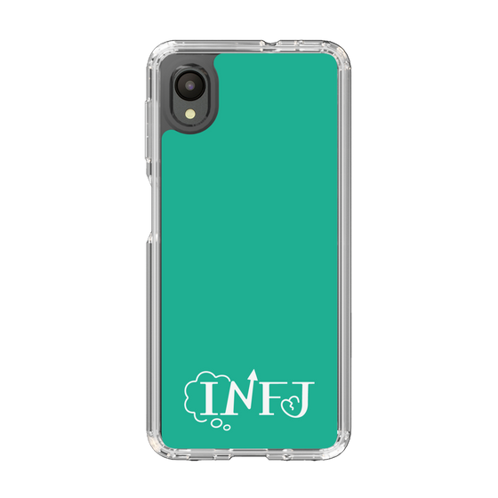 Slim Protection Case［ オリジナル - INFJ 提唱者 - アルファベット - Green ］
