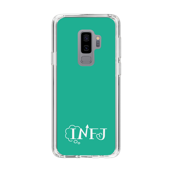 Slim Protection Case［ Original - INFJ Advocate - Alphabet - Green ］