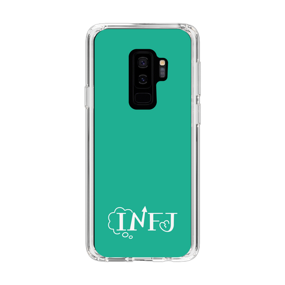 Slim Protection Case［ Original - INFJ Advocate - Alphabet - Green ］