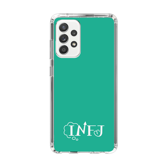 Slim Protection Case［ オリジナル - INFJ 提唱者 - アルファベット - Green ］