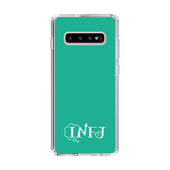 Slim Protection Case［ Original - INFJ Advocate - Alphabet - Green ］
