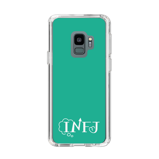 Slim Protection Case［ オリジナル - INFJ 提唱者 - アルファベット - Green ］