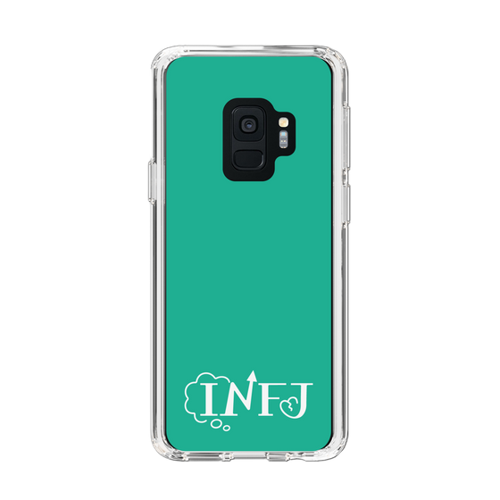 Slim Protection Case［ オリジナル - INFJ 提唱者 - アルファベット - Green ］