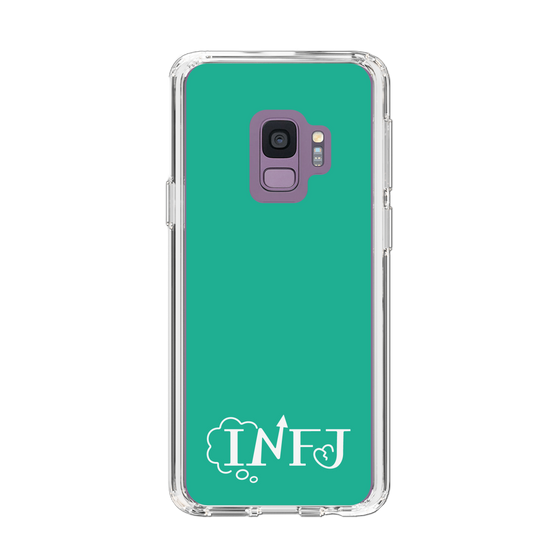 Slim Protection Case［ オリジナル - INFJ 提唱者 - アルファベット - Green ］