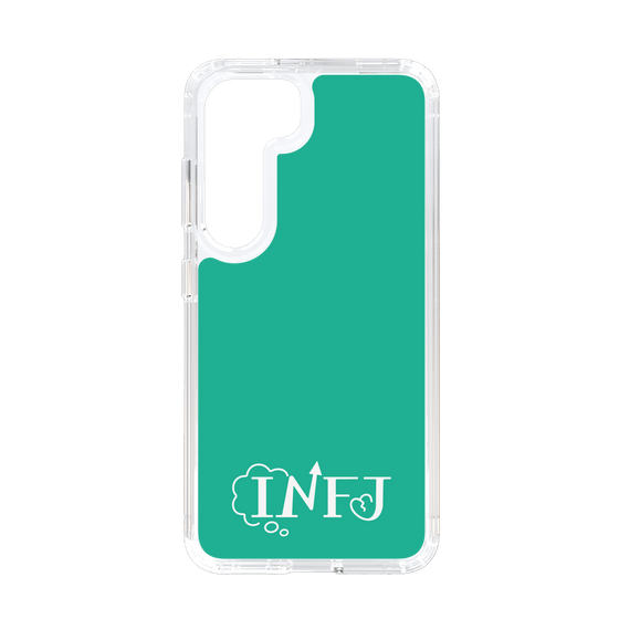 Slim Protection Case［ Original - INFJ Advocate - Alphabet - Green ］