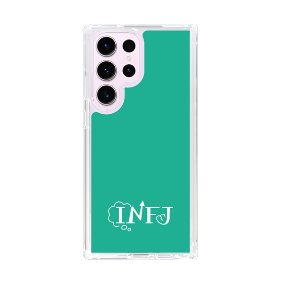 Slim Protection Case［ Original - INFJ Advocate - Alphabet - Green ］