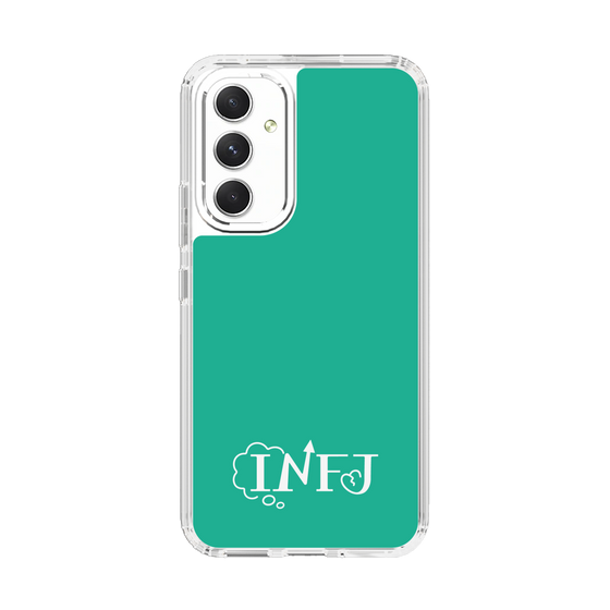 Slim Protection Case［ オリジナル - INFJ 提唱者 - アルファベット - Green ］