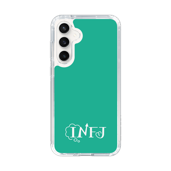 Slim Protection Case［ Original - INFJ Advocate - Alphabet - Green ］