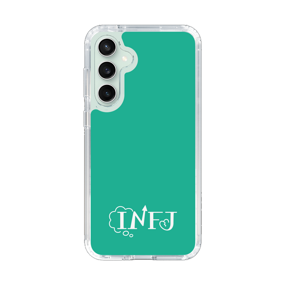 Slim Protection Case［ Original - INFJ Advocate - Alphabet - Green ］