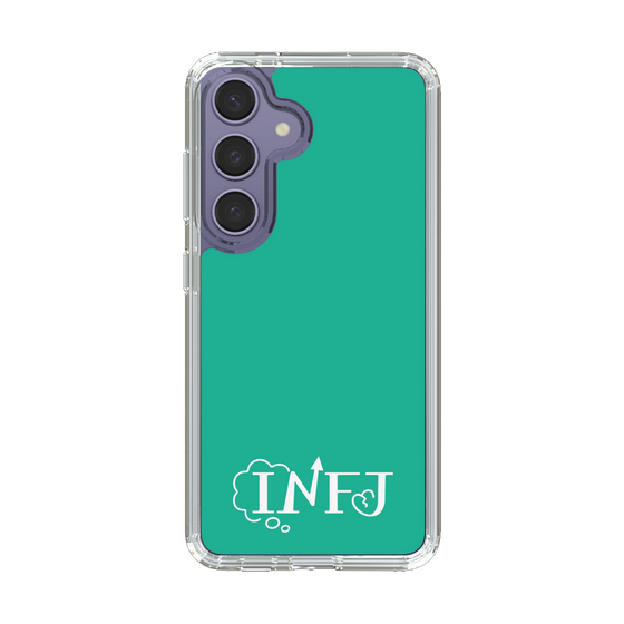 Slim Protection Case［ Original - INFJ Advocate - Alphabet - Green ］
