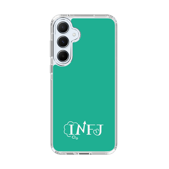 Slim Protection Case［ オリジナル - INFJ 提唱者 - アルファベット - Green ］