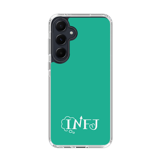 Slim Protection Case［ オリジナル - INFJ 提唱者 - アルファベット - Green ］