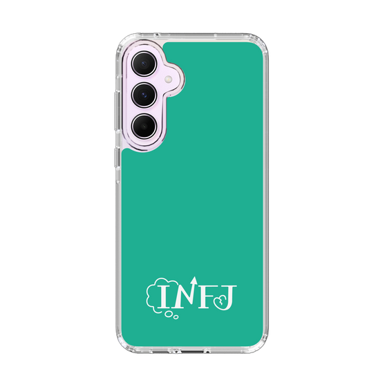 Slim Protection Case［ オリジナル - INFJ 提唱者 - アルファベット - Green ］