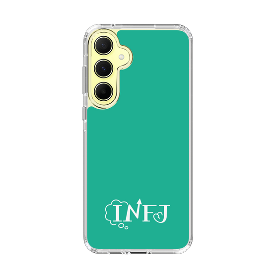 Slim Protection Case［ オリジナル - INFJ 提唱者 - アルファベット - Green ］