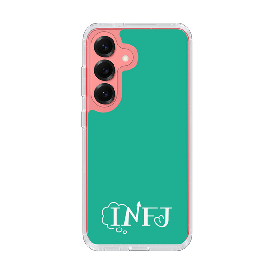 Slim Protection Case［ Original - INFJ Advocate - Alphabet - Green ］