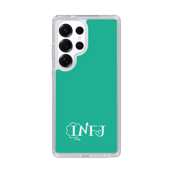 Slim Protection Case［ Original - INFJ Advocate - Alphabet - Green ］