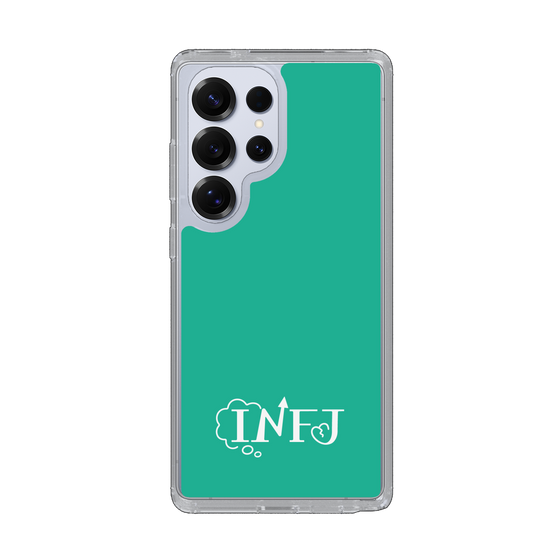 Slim Protection Case［ Original - INFJ Advocate - Alphabet - Green ］