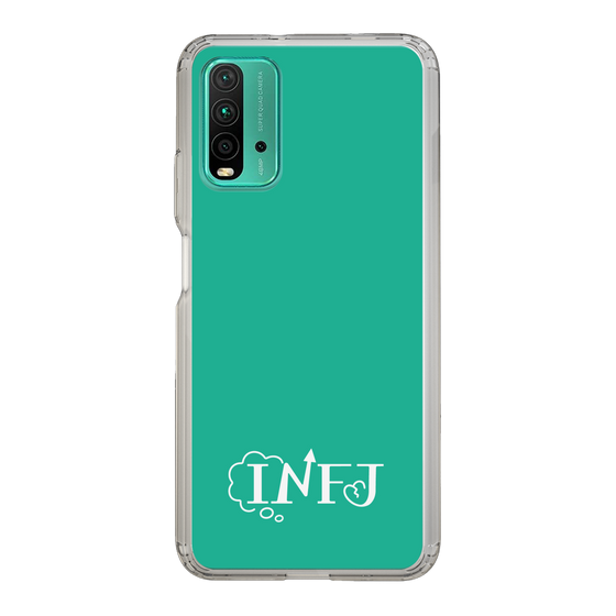 Slim Protection Case［ Original - INFJ Advocate - Alphabet - Green ］