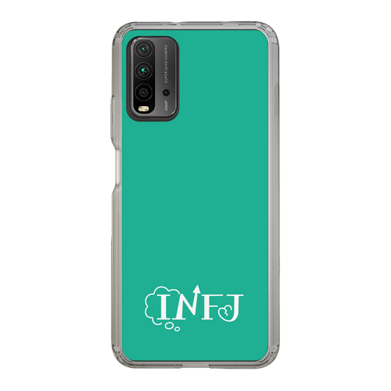 Slim Protection Case［ Original - INFJ Advocate - Alphabet - Green ］