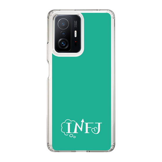 Slim Protection Case［ Original - INFJ Advocate - Alphabet - Green ］
