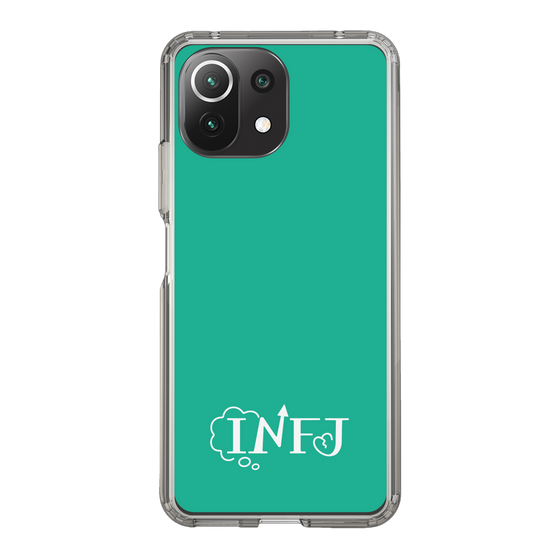 Slim Protection Case［ Original - INFJ Advocate - Alphabet - Green ］