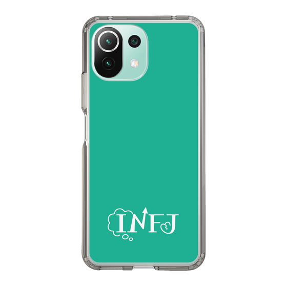 Slim Protection Case［ Original - INFJ Advocate - Alphabet - Green ］