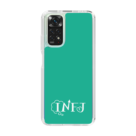 Slim Protection Case［ Original - INFJ Advocate - Alphabet - Green ］