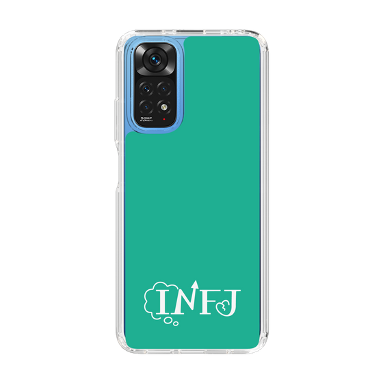 Slim Protection Case［ Original - INFJ Advocate - Alphabet - Green ］