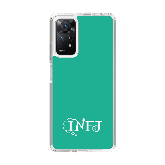 Slim Protection Case［ オリジナル - INFJ 提唱者 - アルファベット - Green ］
