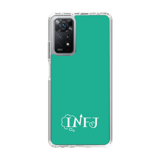 Slim Protection Case［ オリジナル - INFJ 提唱者 - アルファベット - Green ］