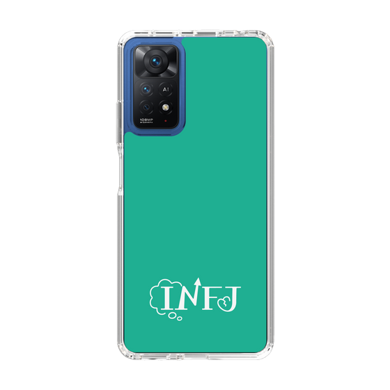 Slim Protection Case［ オリジナル - INFJ 提唱者 - アルファベット - Green ］