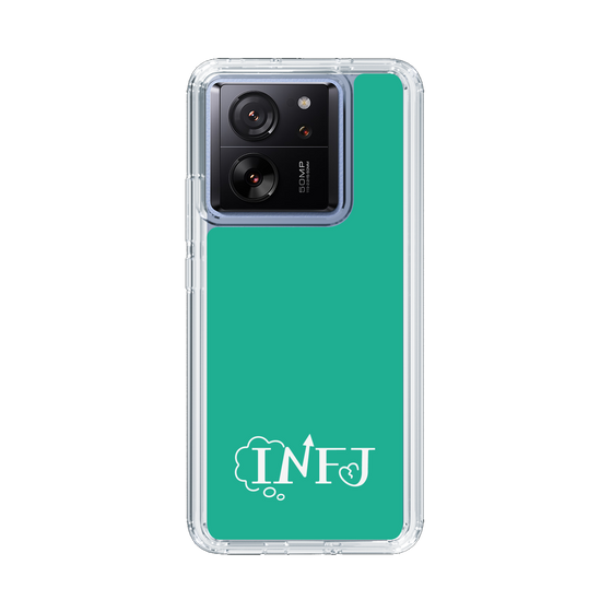 Slim Protection Case［ Original - INFJ Advocate - Alphabet - Green ］