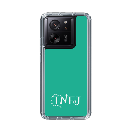 Slim Protection Case［ Original - INFJ Advocate - Alphabet - Green ］