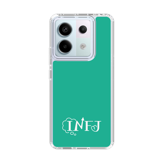 Slim Protection Case［ Original - INFJ Advocate - Alphabet - Green ］