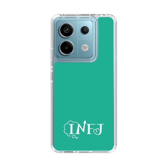 Slim Protection Case［ Original - INFJ Advocate - Alphabet - Green ］