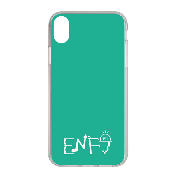 Slim Protection Case［ Original - ENFJ Protagonist - Alphabet - Green ］