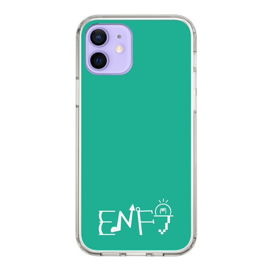 Slim Protection Case［ Original - ENFJ Protagonist - Alphabet - Green ］