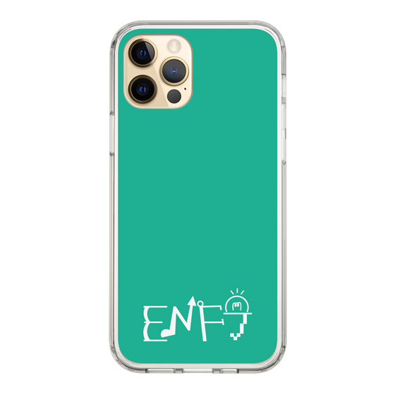 Slim Protection Case［ Original - ENFJ Protagonist - Alphabet - Green ］