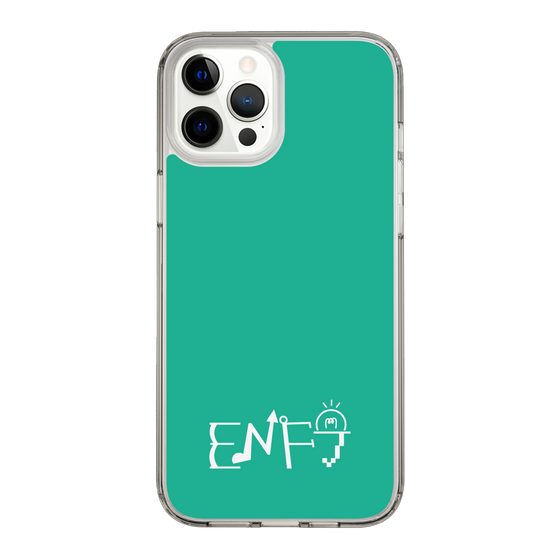 Slim Protection Case［ Original - ENFJ Protagonist - Alphabet - Green ］