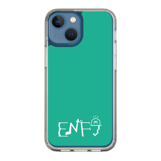 Slim Protection Case［ オリジナル - ENFJ 主人公 - アルファベット - Green ］