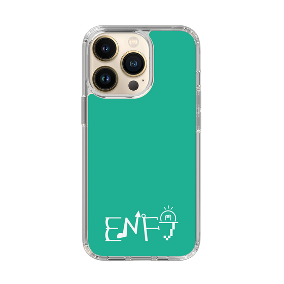 Slim Protection Case［ Original - ENFJ Protagonist - Alphabet - Green ］